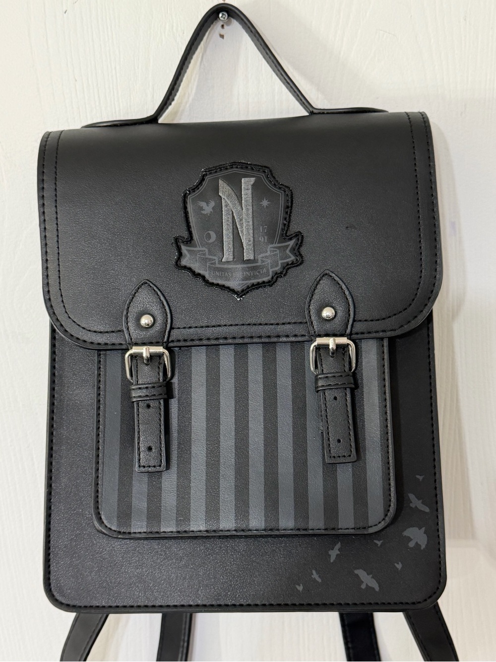 Wednesday Nevermore Academy Mini Backpack Hot Topic Wednesday Adams